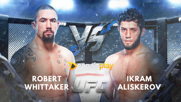 Assistir UFC: Robert Whittaker x Ikram Aliskerov ao vivo online 22/06/2024